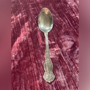 DUPLICATE ~ Sterling Silver Pat. Nov 29 1910 WM Rogers & Son AA Spoon #6659